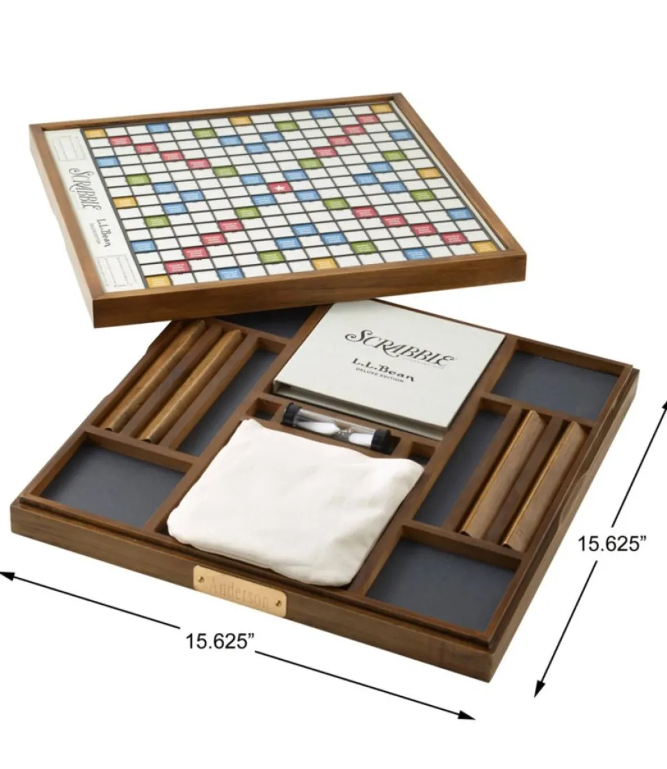 Fashion L.L.Bean " Deluxe Scrabble" NotApplicable