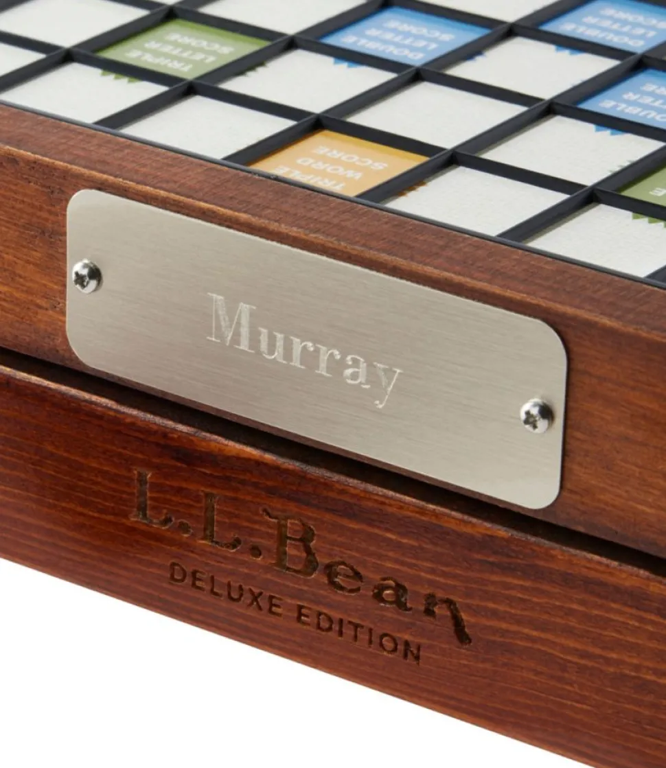Fashion L.L.Bean " Deluxe Scrabble" NotApplicable