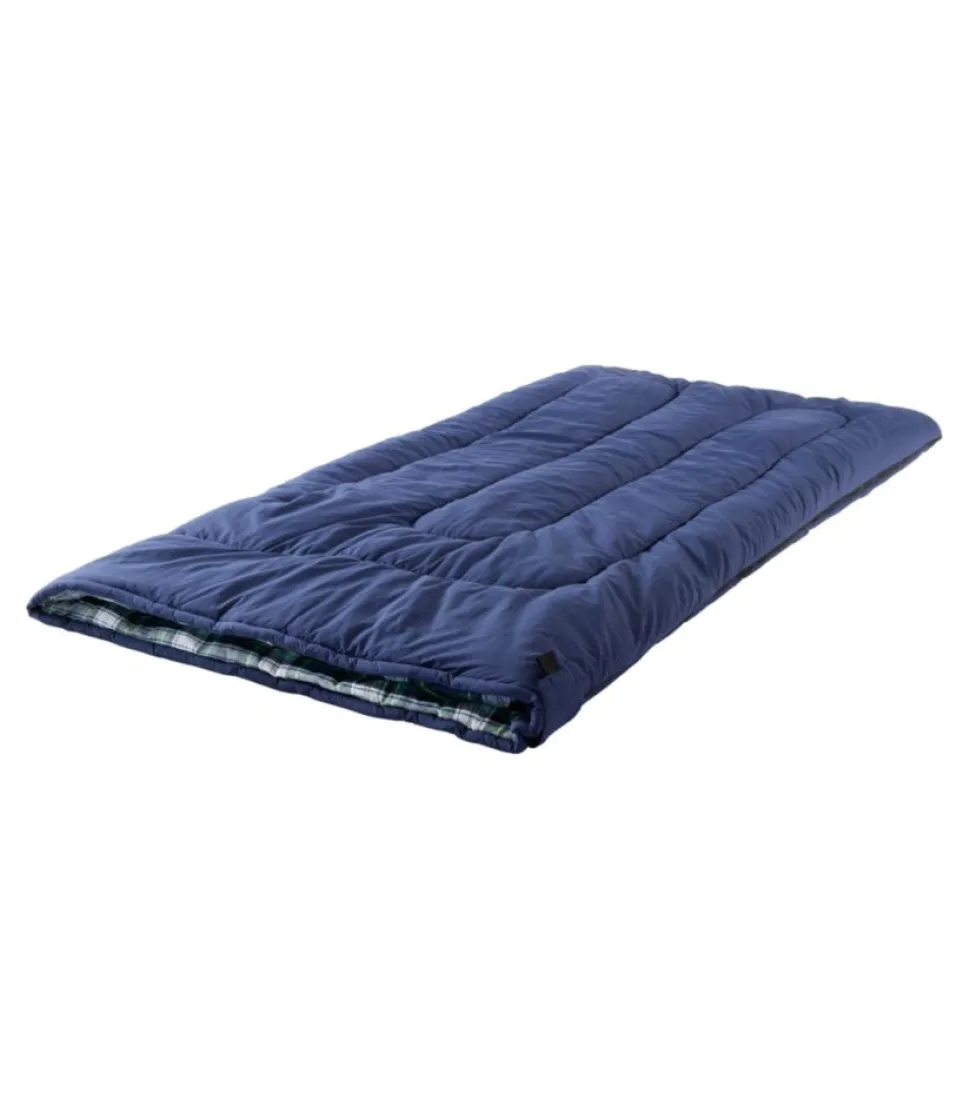 Hot L.L.Bean " Flannel Lined Camp Sleeping Bag, 40°"