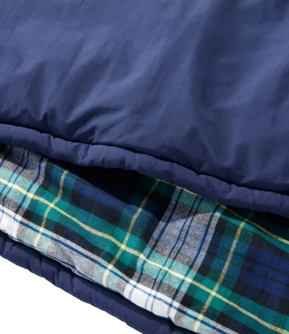 Hot L.L.Bean " Flannel Lined Camp Sleeping Bag, 40°"