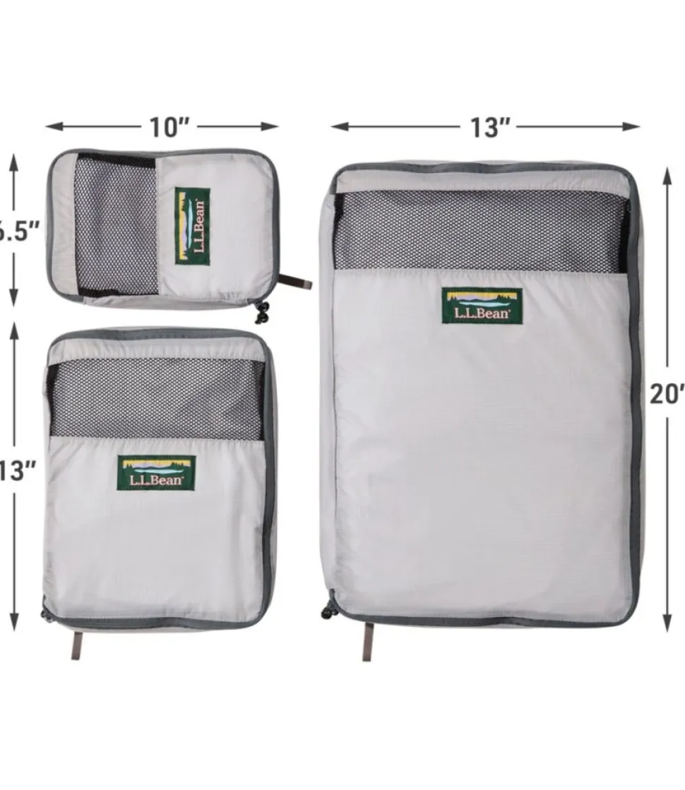 Clearance L.L.Bean " Packing Cube Set"