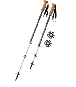 Outlet L.L.Bean " Ridge Runner Hiking Poles, Regular" BlackSpruce/DeepestPine