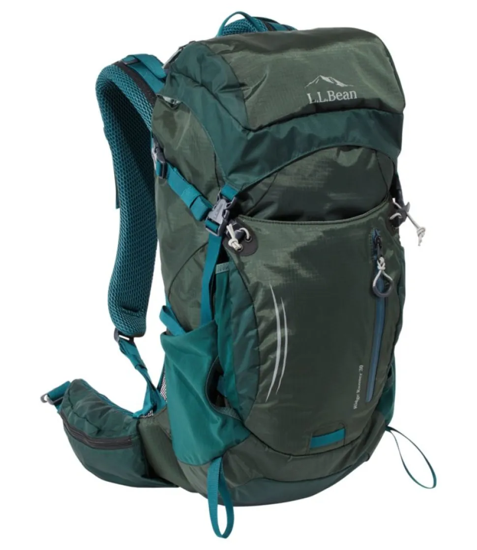 Best Sale L.L.Bean " Ridge Runner Plus Day Pack, 30L" BlackSpruce/DeepestPine