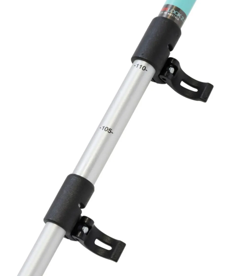 Discount L.L.Bean " 4-Season Hiking Poles" DarkBlack/LasurGray