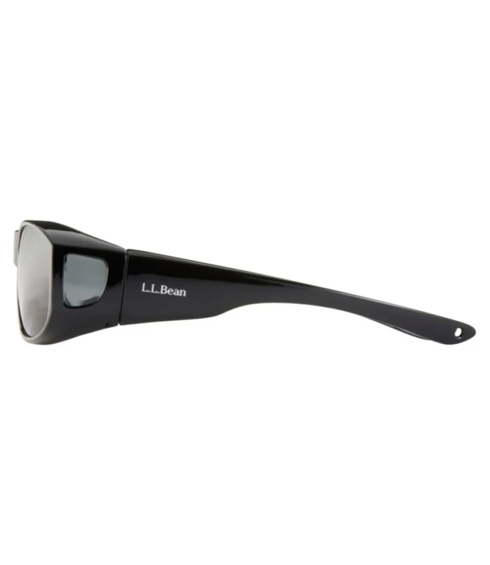New L.L.Bean " Sport Over The Glasses Polarized Sunglasses"