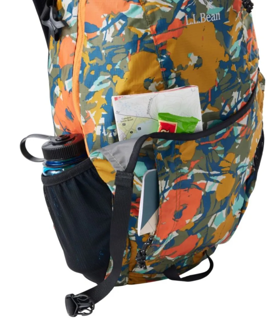 Fashion L.L.Bean " Stowaway Pack, Print" LightLodenMulti