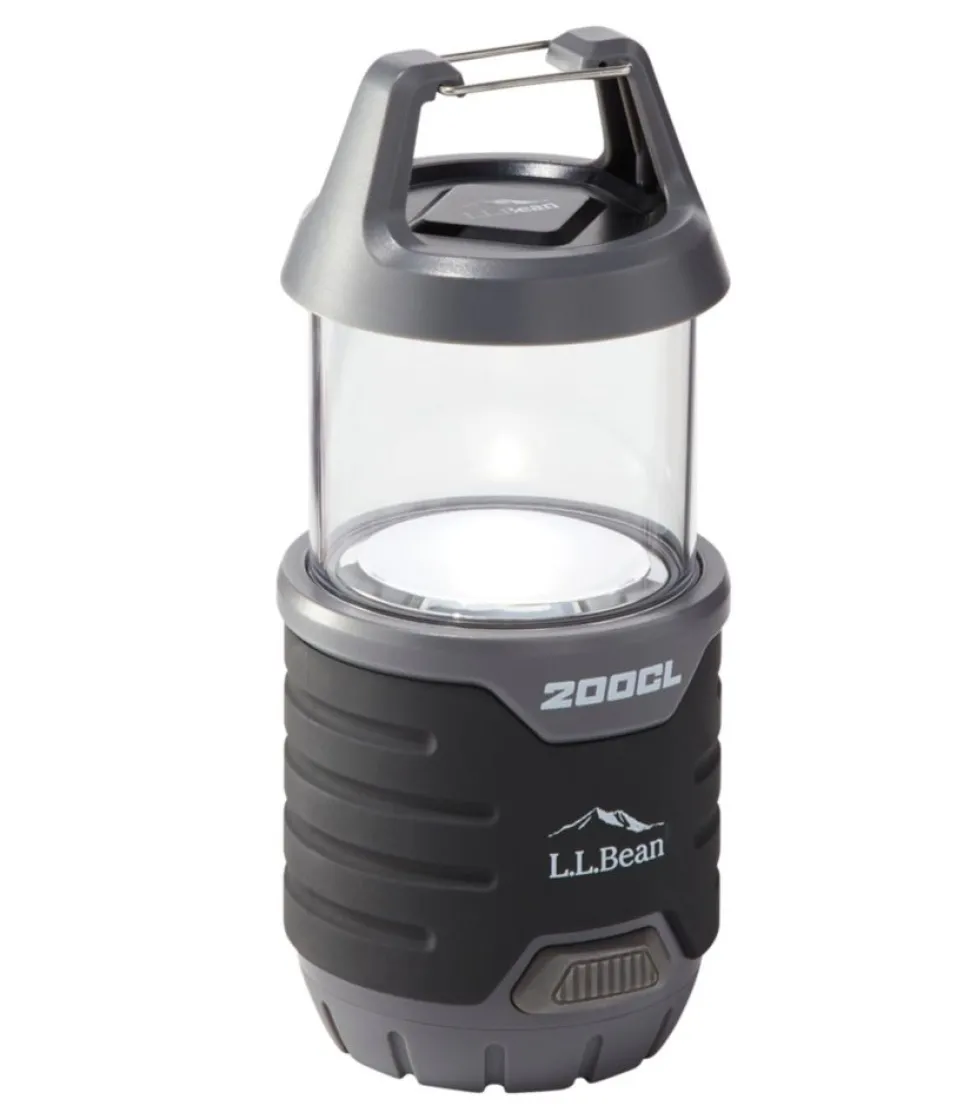 Cheap L.L.Bean " Trailblazer 200 Collapsible Lantern" Gray