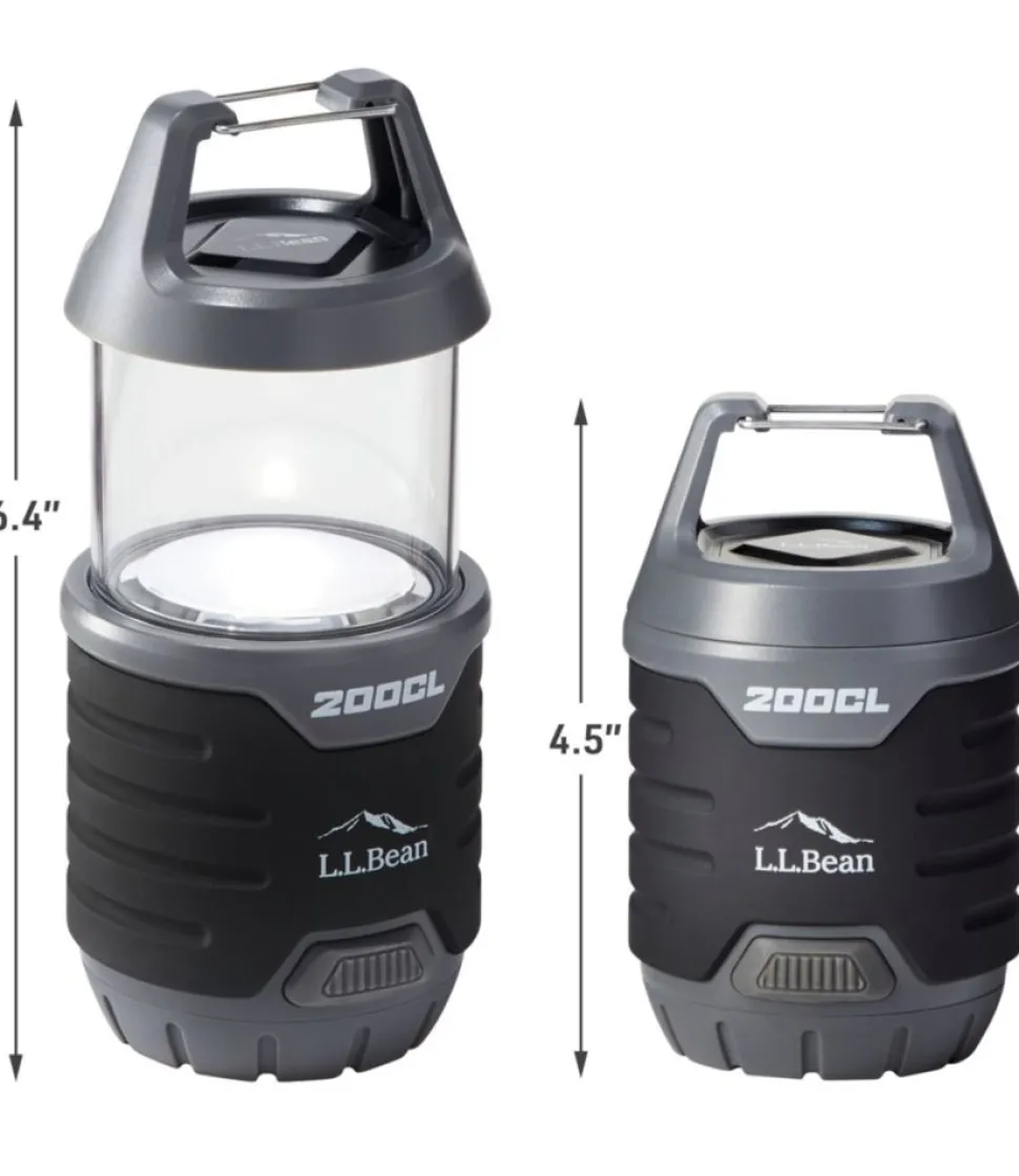 Cheap L.L.Bean " Trailblazer 200 Collapsible Lantern" Gray