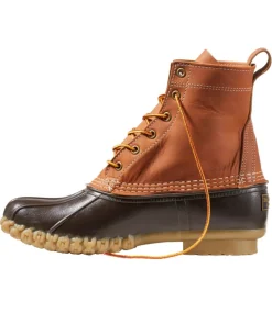 Fashion L.L.Bean "Men's 1912 Bean Boots, 8"" DeepestBrown/ForestShade/TanOpaque