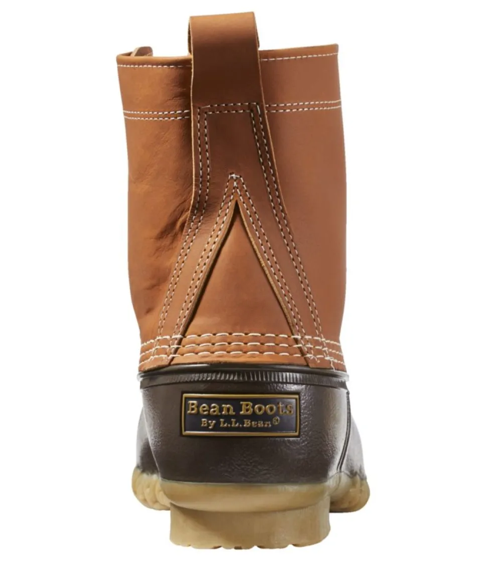 Fashion L.L.Bean "Men's 1912 Bean Boots, 8"" DeepestBrown/ForestShade/TanOpaque