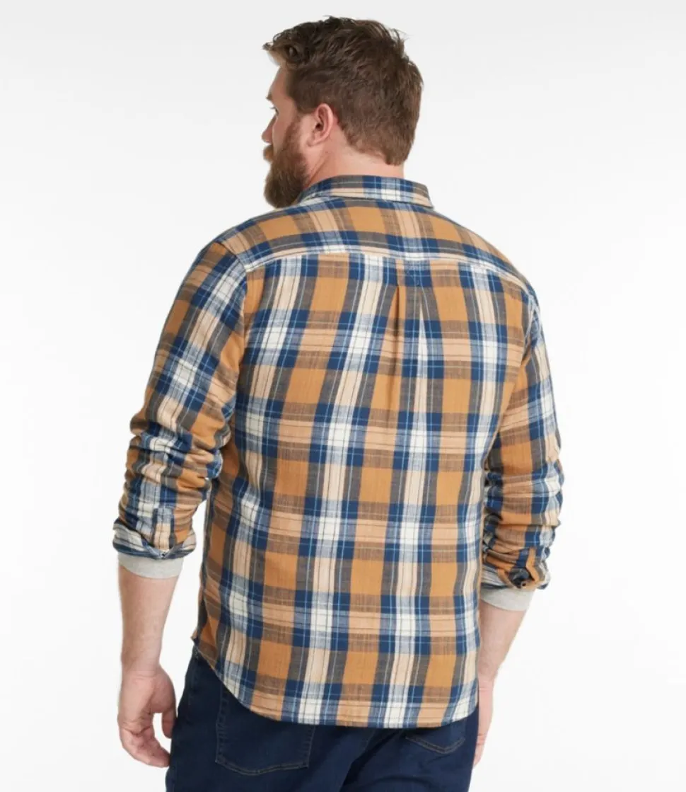 Discount L.L.Bean "Men's 1912 Field Flannel Shirt, Slightly Fitted Untucked Fit, Plaid"