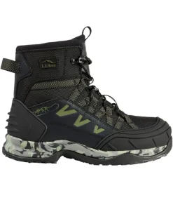 Outlet L.L.Bean "Men's Apex Wading Boots, Studded" Gray