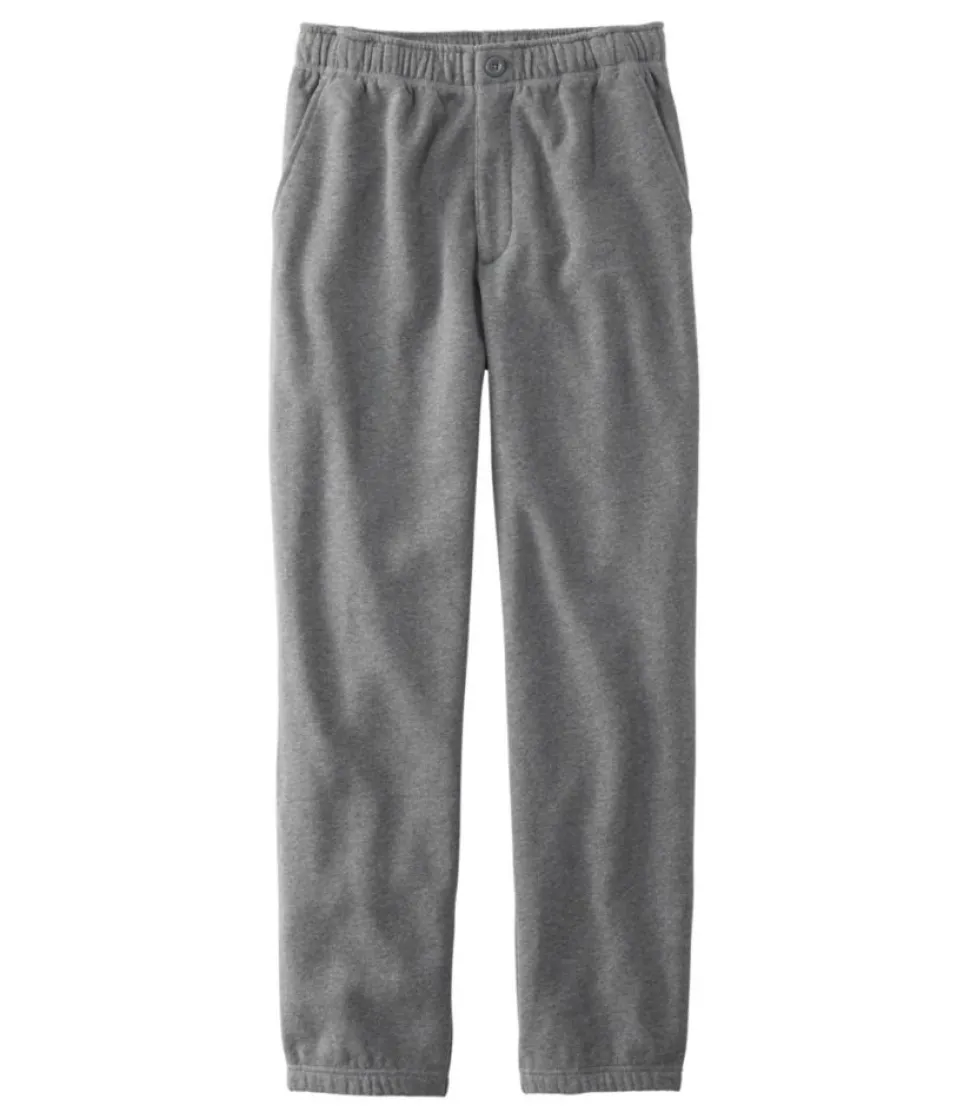 Store L.L.Bean "Men's Athletic Sweats, Zip-Fly Sweatpants with Internal Drawstring"