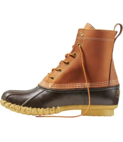 Outlet L.L.Bean "Men's Bean Boots, 8"" Tan/BeanBootBrown/Gum