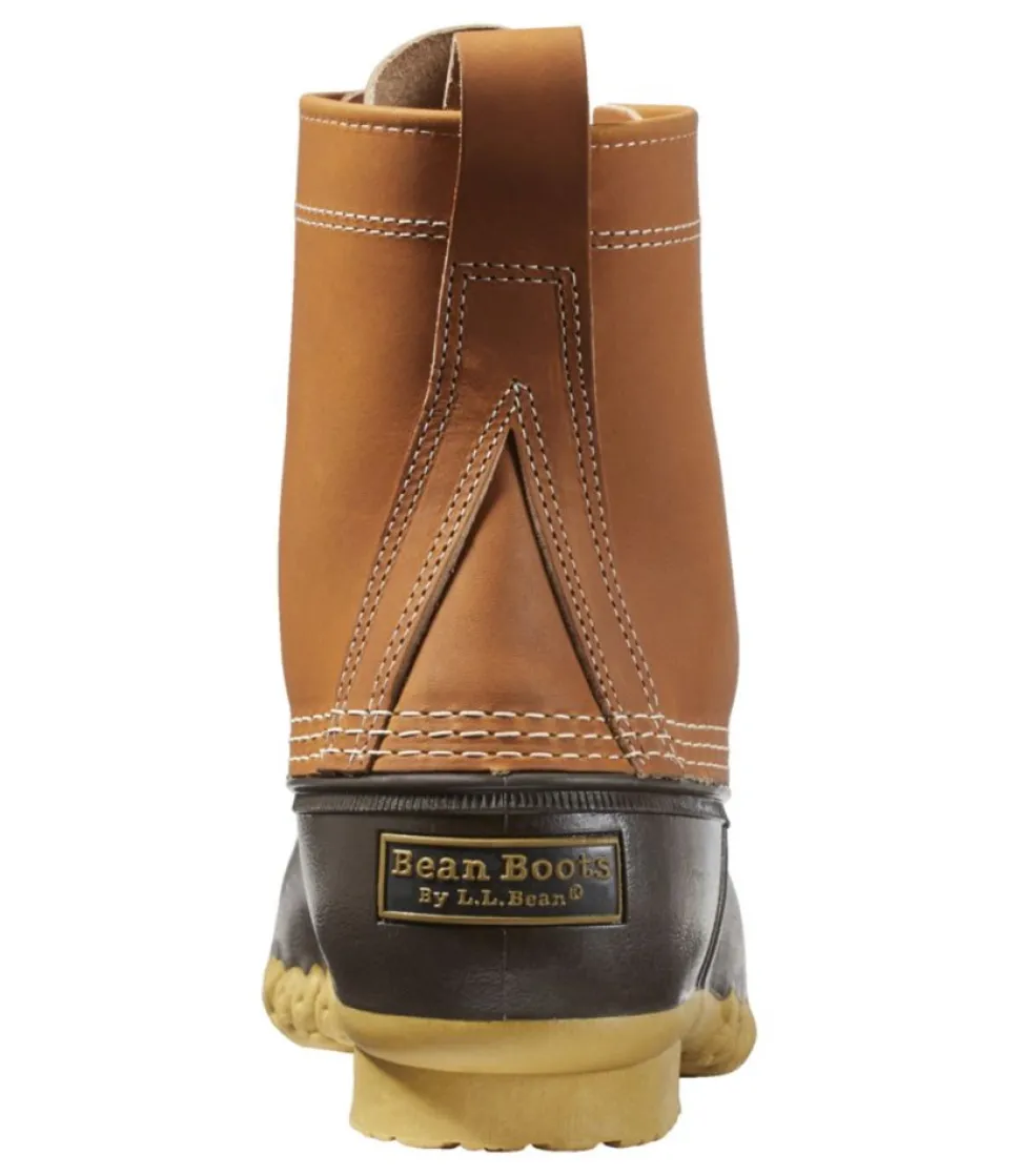Outlet L.L.Bean "Men's Bean Boots, 8"" Tan/BeanBootBrown/Gum