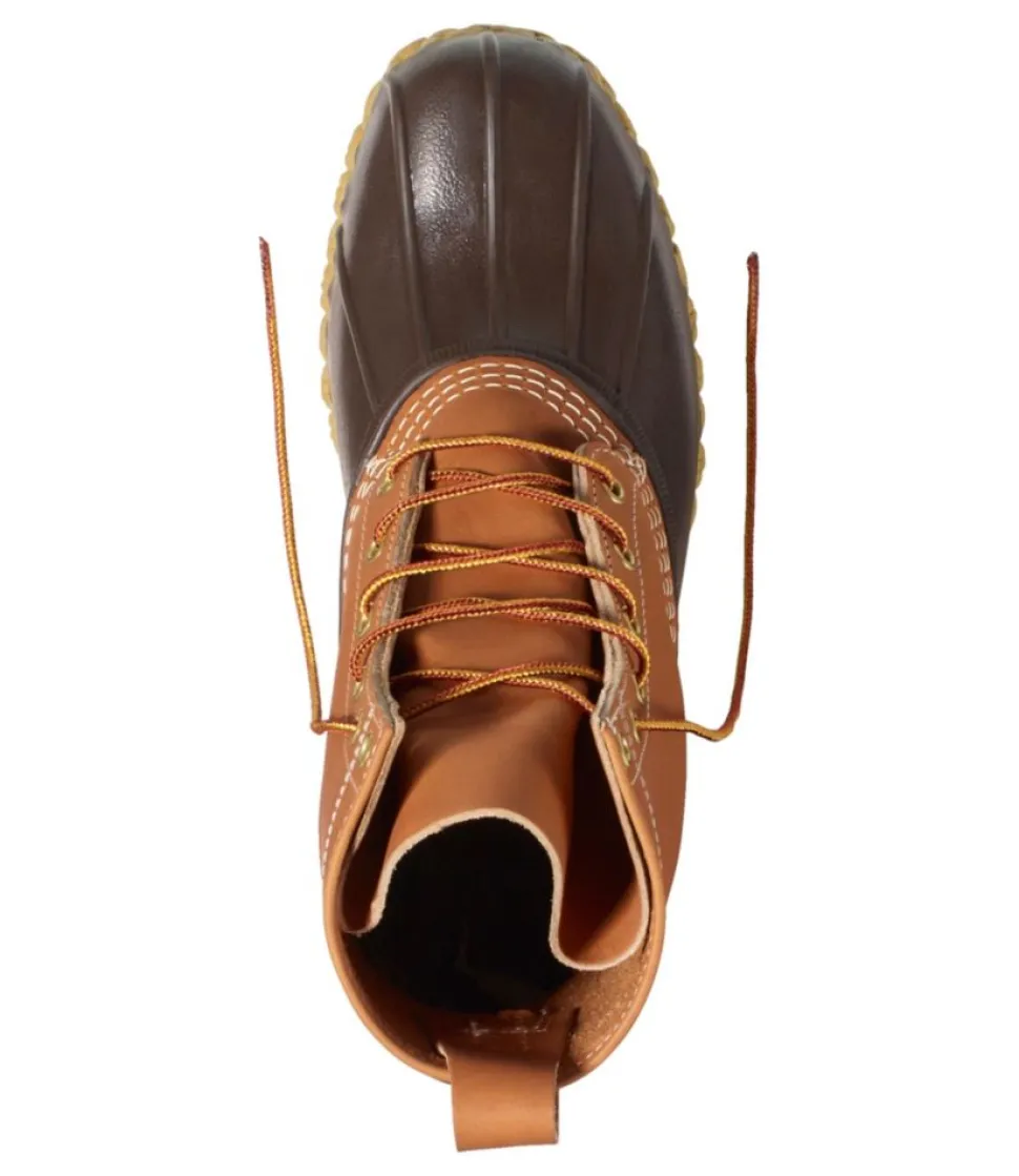 Outlet L.L.Bean "Men's Bean Boots, 8"" Tan/BeanBootBrown/Gum