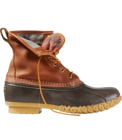 Fashion L.L.Bean "Men's Bean Boots 8", Flannel-Lined Insulated"