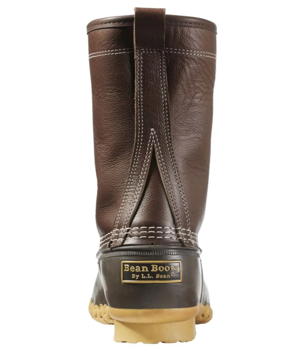 Flash Sale L.L.Bean "Men's Bean Boots, 10" Shearling-Lined" Brown/Brown