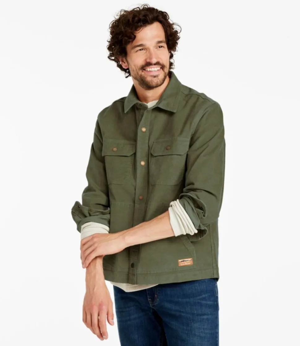 Cheap L.L.Bean "Men's BeanBuilt Corduroy Shirt Jac"