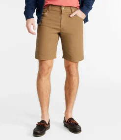 New L.L.Bean "Men's BeanFlex Canvas Shorts, 9""