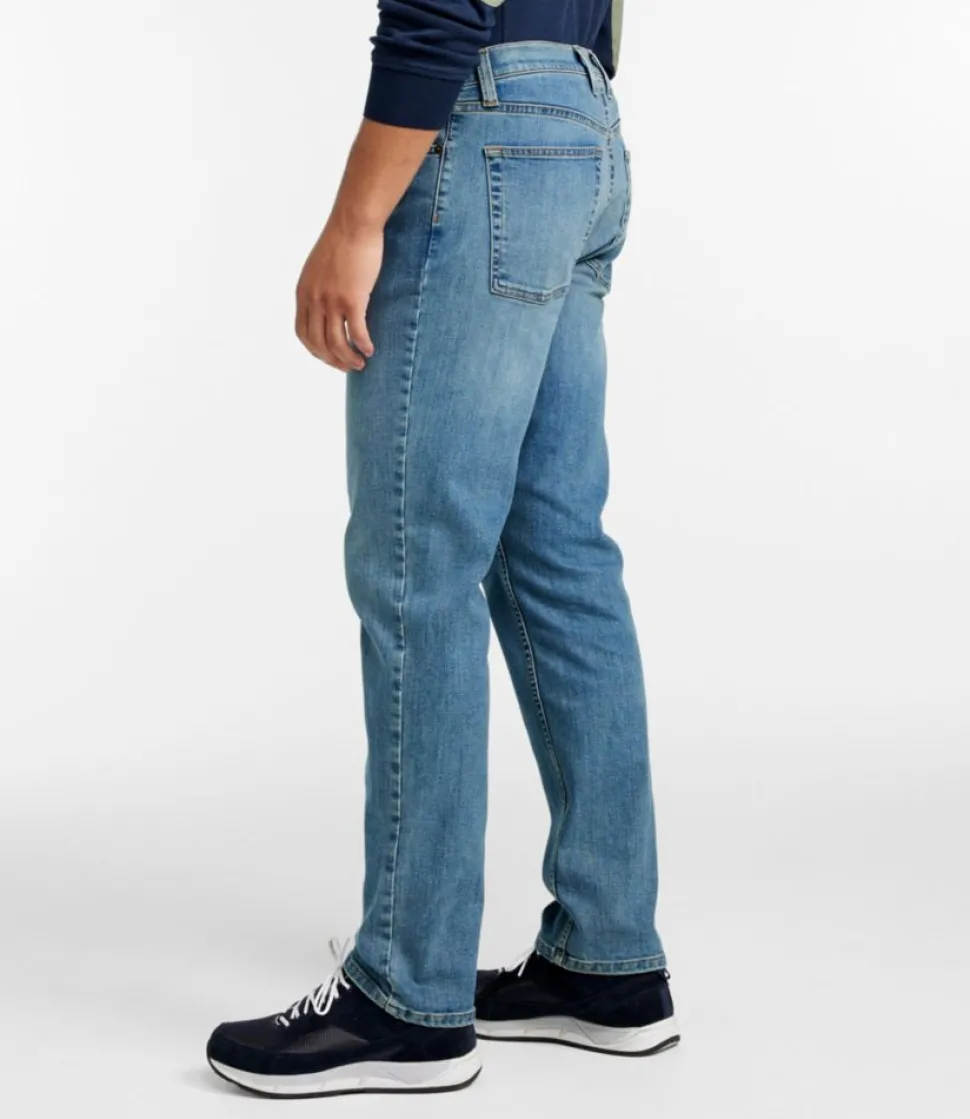 Discount L.L.Bean "Men's BeanFlex® Jeans, Classic Fit, Straight Leg"