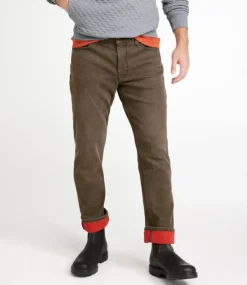 Cheap L.L.Bean "Men's BeanFlex® Jeans, Standard Athletic Fit, Fleece-Lined"