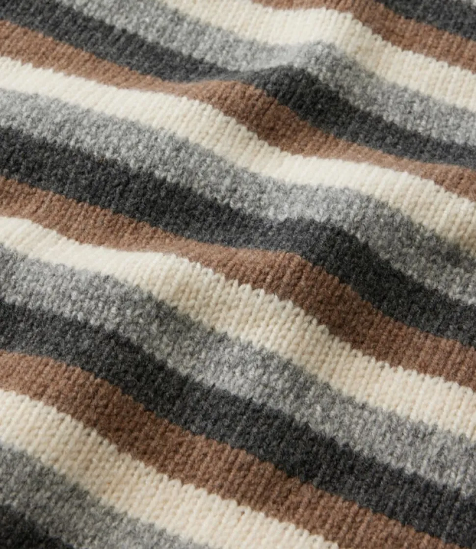 Cheap L.L.Bean "Men's Bean's Classic Ragg Wool Sweater, Crewneck, Stripe"