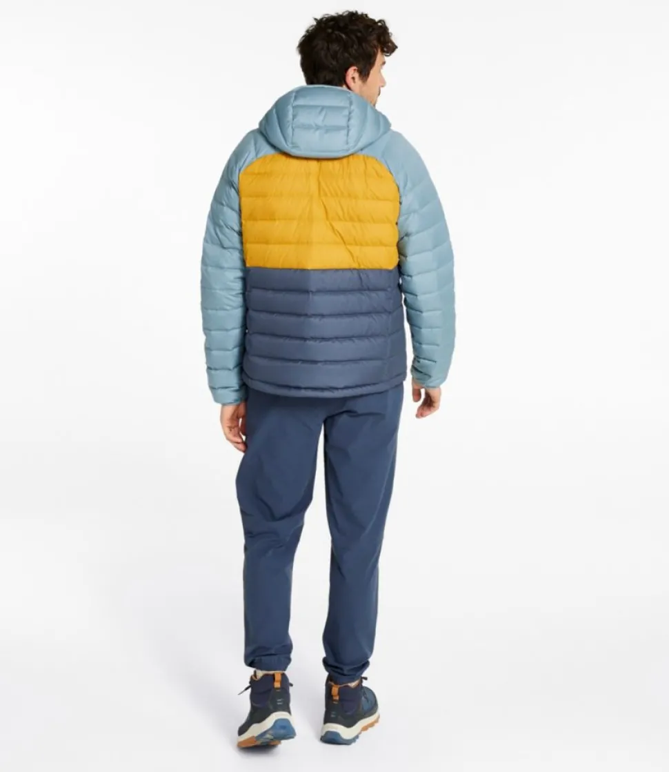 Best Sale L.L.Bean "Men's Bean's Down Hooded Jacket, Colorblock"