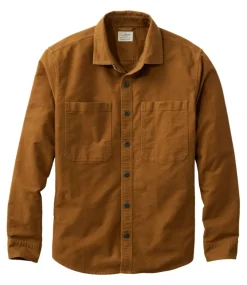 Best L.L.Bean "Men's Bean's Moleskin Shirt, Slightly Fitted Untucked Fit"