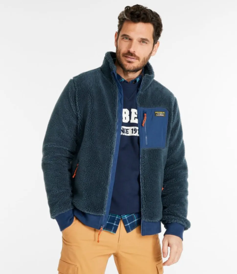 Cheap L.L.Bean "Men's Bean's Sherpa Fleece Jacket"