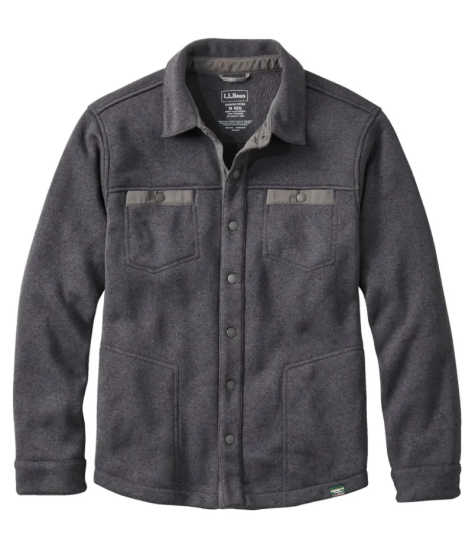 Flash Sale L.L.Bean "Men's Bean's Sweater Fleece Shirt Jac"