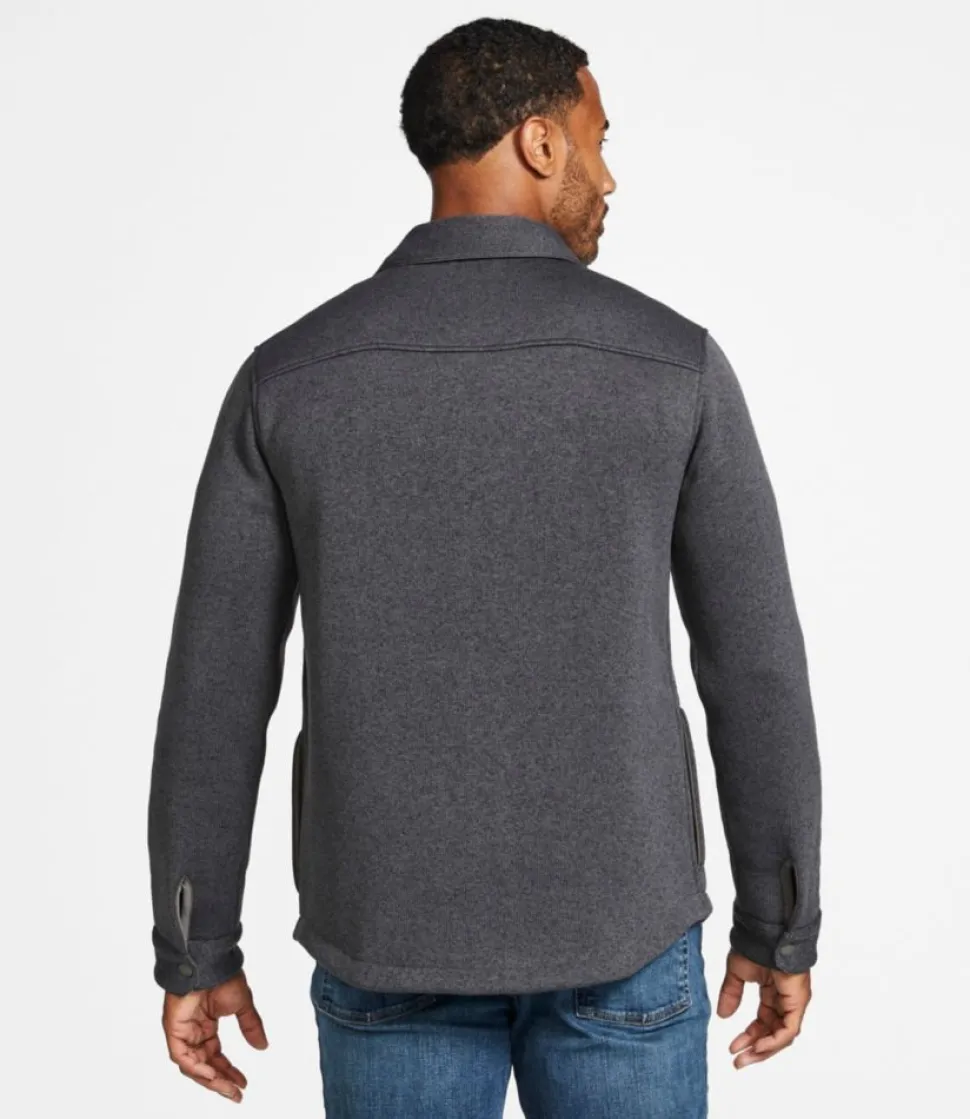 Flash Sale L.L.Bean "Men's Bean's Sweater Fleece Shirt Jac"