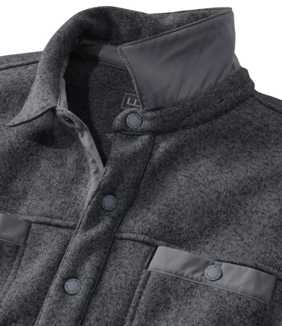 Flash Sale L.L.Bean "Men's Bean's Sweater Fleece Shirt Jac"