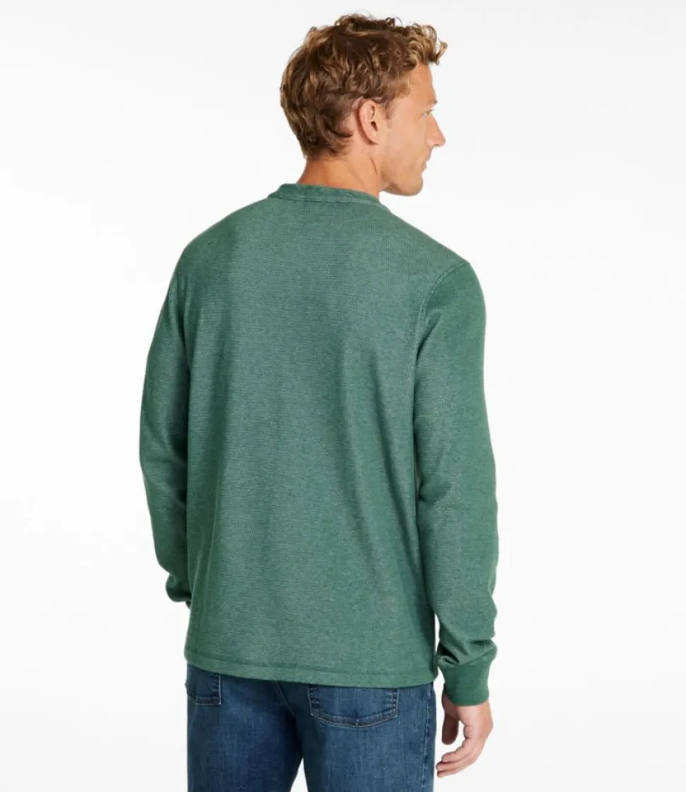 Cheap L.L.Bean "Men's Bean's Vintage Soft Knit Henley"