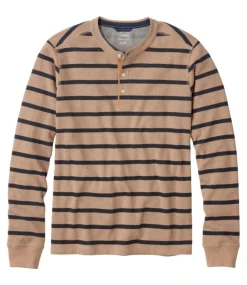 Online L.L.Bean "Men's Bean's Vintage Soft Knit Henley, Stripe"