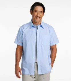 Store L.L.Bean "Men's Bean's Wrinkle-Free Everyday Shirt, Traditional Untucked Fit, Short-Sleeve" SunlitCoral