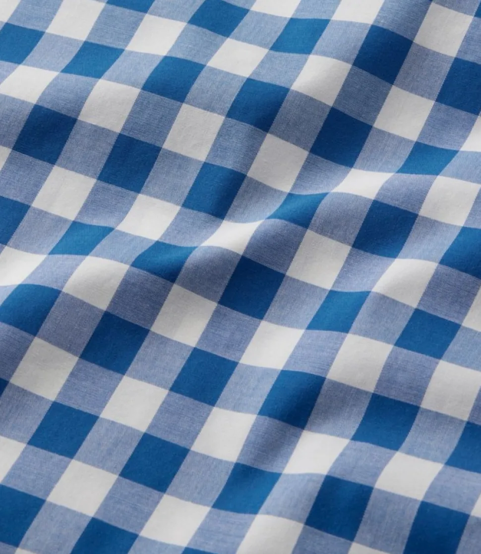 Outlet L.L.Bean "Men's Bean's Wrinkle-Free Everyday Shirt, Traditional Untucked Fit, Plaid, Long-Sleeve"