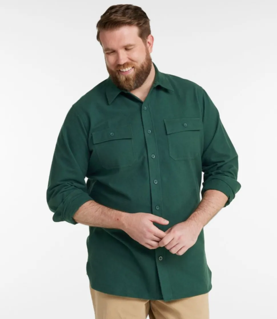 Discount L.L.Bean "Men's Chamois Shirt, Slightly Fitted"