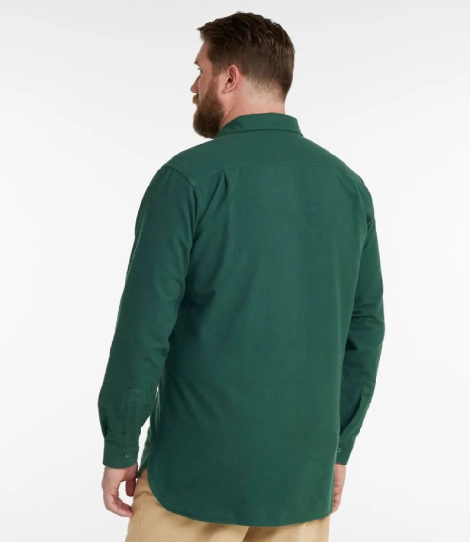Discount L.L.Bean "Men's Chamois Shirt, Slightly Fitted"