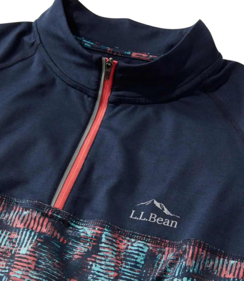 Cheap L.L.Bean "Men's Comfort Cycling Jersey, Short-Sleeve Print" ClassicNavyGeoPrint/ClassicNavy