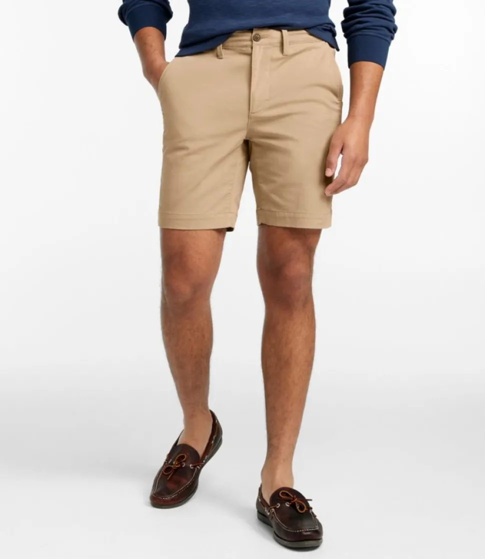 Discount L.L.Bean "Men's Comfort Stretch Chino Shorts, 8""
