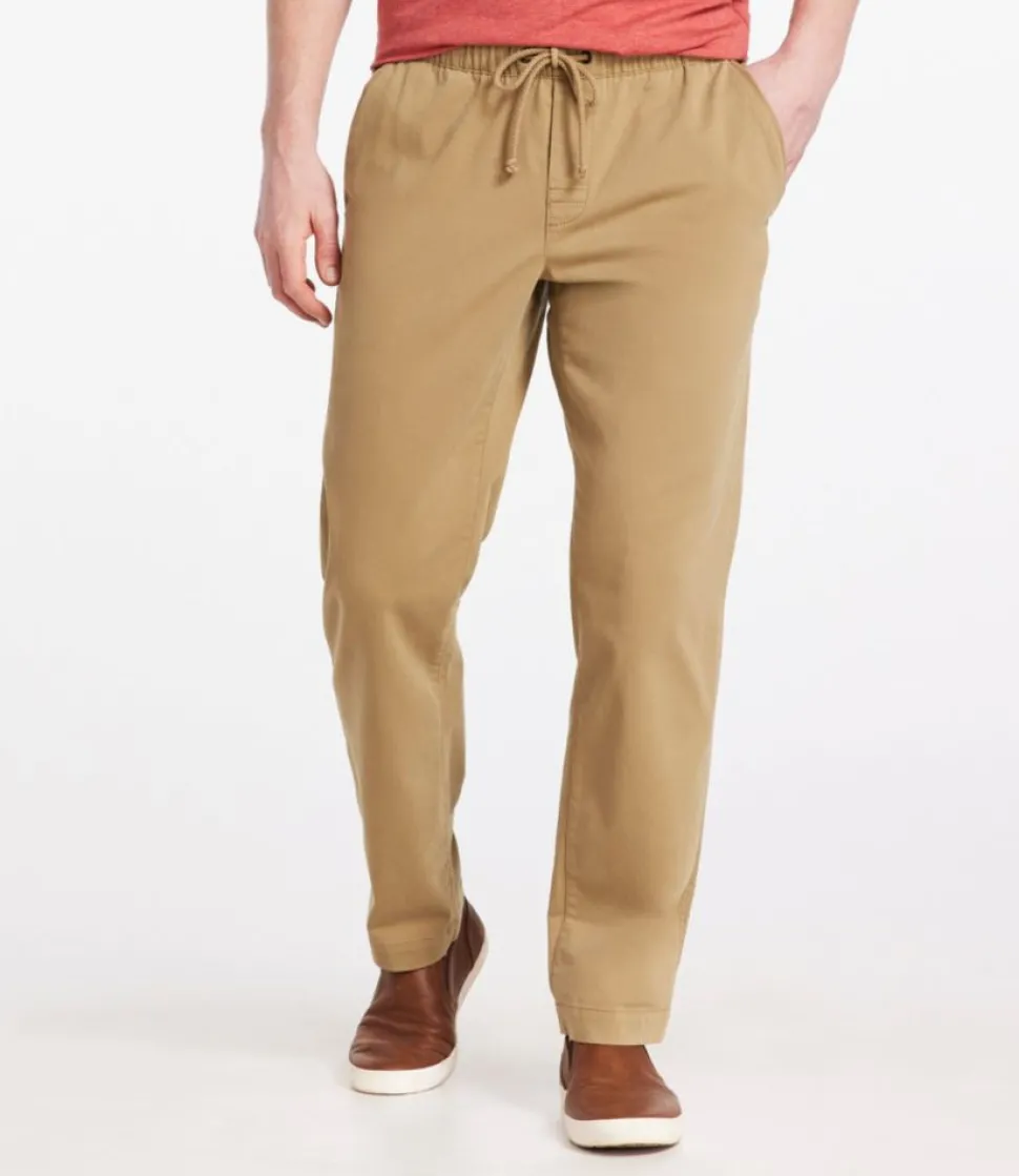 Clearance L.L.Bean "Men's Comfort Stretch Dock Pants, Standard Fit, Straight Leg"
