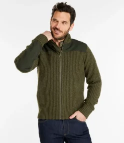 Outlet L.L.Bean "Men's Commando Sweater, Full-Zip"