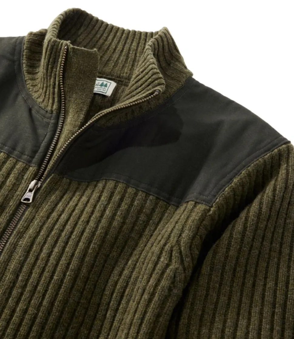 Outlet L.L.Bean "Men's Commando Sweater, Full-Zip"
