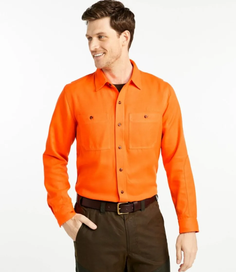 Flash Sale L.L.Bean "Men's Double L Field Shirt, Hunter Orange" HunterOrange
