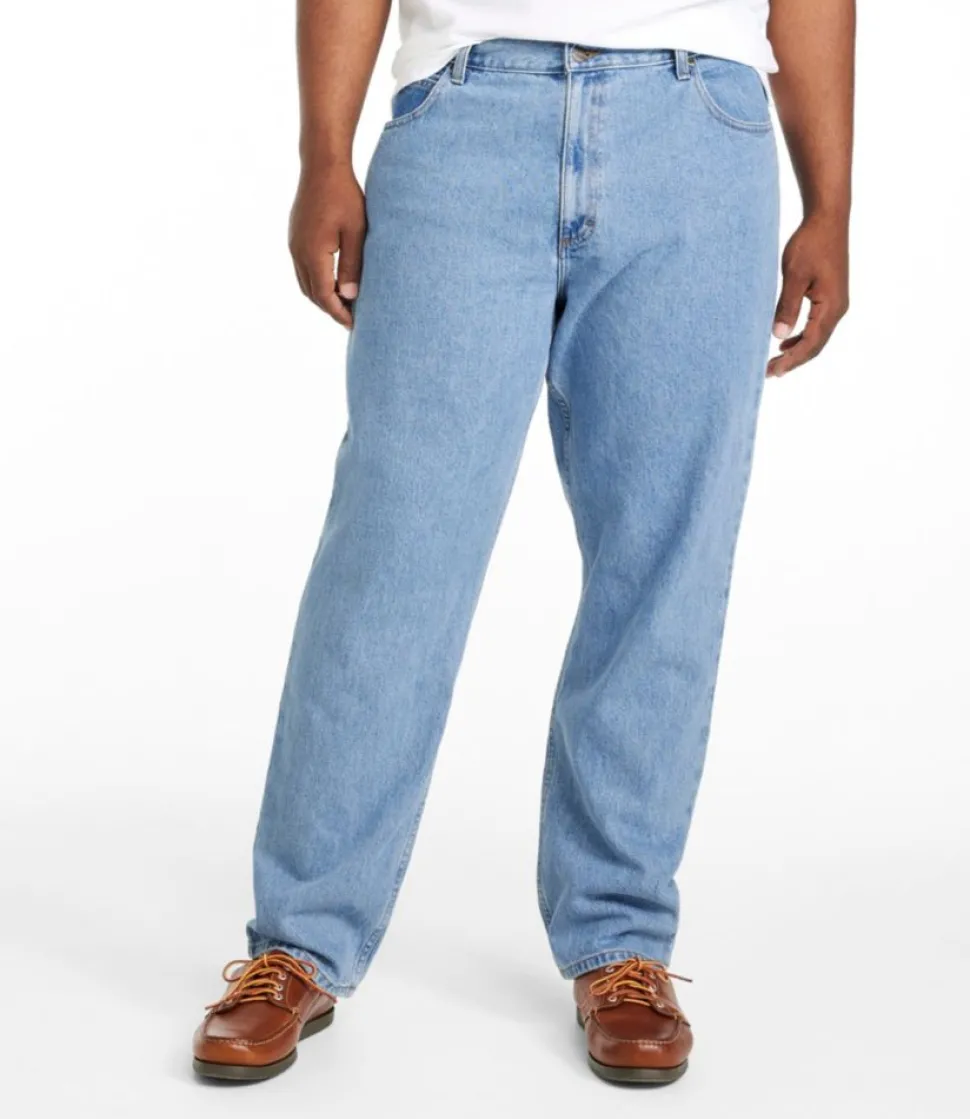 New L.L.Bean "Men's Double L® Jeans, Natural Fit, Straight Leg"