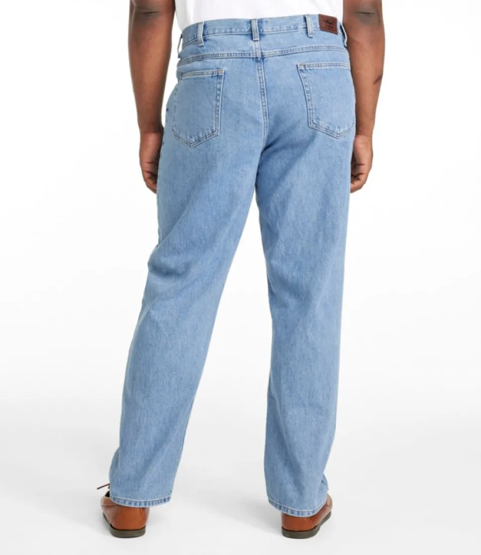 New L.L.Bean "Men's Double L® Jeans, Natural Fit, Straight Leg"
