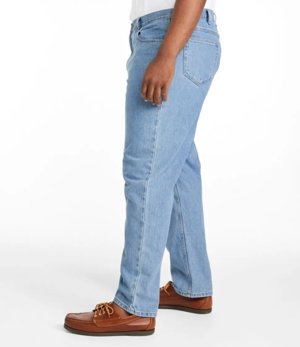 New L.L.Bean "Men's Double L® Jeans, Natural Fit, Straight Leg"