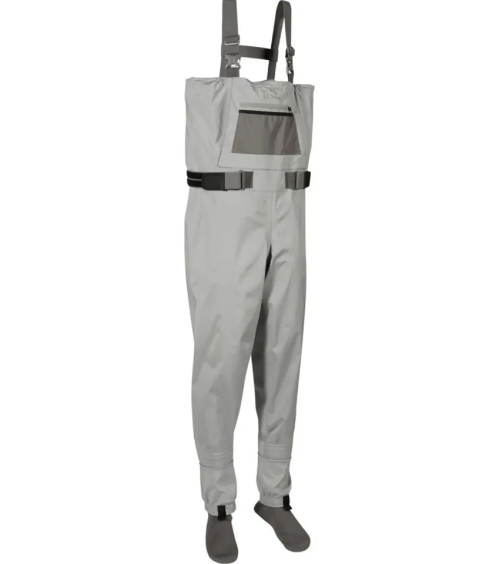 Hot L.L.Bean "Men's Double L Stretch Stockingfoot Waders" Graystone