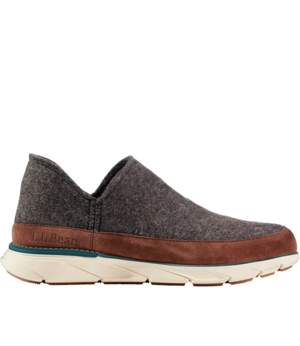 New L.L.Bean "Men's Downeast Slip-Ons, Wool"